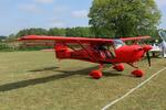 G-CJTE @ EGHP - G-CJTE 2017 Ascent Industries Ltd Eurofox 3 Microlight Show Popham
