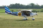 G-ESKR @ EGHP - G-ESKR 2023 Flylight Airsports Ltd Skyranger Nynja Microlight Show Popham 