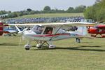 G-IIDR @ EGHP - G-IIDR 2012 Red-Air UK Ikarus C42 FB100 Bravo Microlight Show Popham