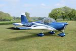 G-IZRV @ EGHP - G-IZRV 2019 VANS RV-12 Microlight Show Popham

