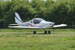 G-LOUS @ EGHP - G-LOUS 2016 Light Sport AviationLtd EV-97 Eutostar SL Microlight Microlight Show Popham
