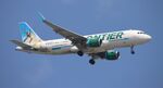 N233FR @ KMCO - FFT A320 Buck zx cle-mco - by Florida Metal