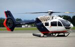HZ-RC63 @ LOWL - H145 HZ-RC63 on a fuel-stop at Linz-Hoersching during its delivery flight. It later became T7-L999 (San Marino) and 2-HELZ (Guernsey). - by Reinhard Jost