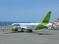 YL-ABJ @ LGIR - FLIGHT TO RIX - by Georgios