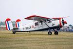 F-BXCP @ EGSU - F-BXCP 1960 Max Holste MH.1521M Broussard AdL Duxford 
 - by PhilR
