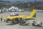 J8-VBI @ TGPY - Being unloaded at Grenada Airport