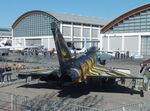 30 74 @ EDNY - Eurofighter EF2000 of the Luftwaffe (German Air Force)  in Bavarian Tiger special colours at the AERO 2026, Friedrichshafen