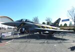 30 74 @ EDNY - Eurofighter EF2000 of the Luftwaffe (German Air Force)  in Bavarian Tiger special colours at the AERO 2026, Friedrichshafen