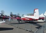 N773AG @ EDNY - Beech H50 Twin Bonanza at the AERO 2026, Friedrichshafen
