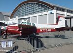 N773AG @ EDNY - Beech H50 Twin Bonanza at the AERO 2026, Friedrichshafen