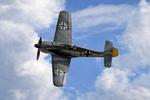 F-AZZJ @ EGSU - 990013 F-AZZJ Focke Wulf FW-190 Luftwaffe Duxford 
 - by PhilR