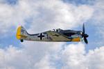 F-AZZJ @ EGSU - 990013 F-AZZJ Focke Wulf FW-190 Luftwaffe Duxford 
 - by PhilR