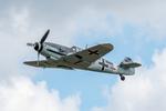 D-FWME @ EGSU - D-FWME Me BF109G Luftwaffe Duxford  - by PhilR