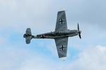 D-FWME @ EGSU - D-FWME Me BF109G Luftwaffe Duxford  - by PhilR