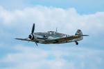 D-FWME @ EGSU - D-FWME Me BF109G Luftwaffe Duxford  - by PhilR