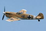 G-AWHE @ EGSU - G-AWHE 1949 HA1112 Bouchon Duxford 
 - by PhilR
