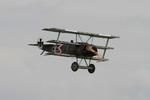 G-CFHY @ EGSU - G-CFHY 2010 Fokker DR 1 Replica BoB Air Show Duxford 
 - by PhilR
