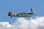 G-BWUE @ EGSU - G-BWUE (G-AWHK, C4K-102) 1949 HA1112 M1LBouchon Flying Legends Duxford  - by PhilR