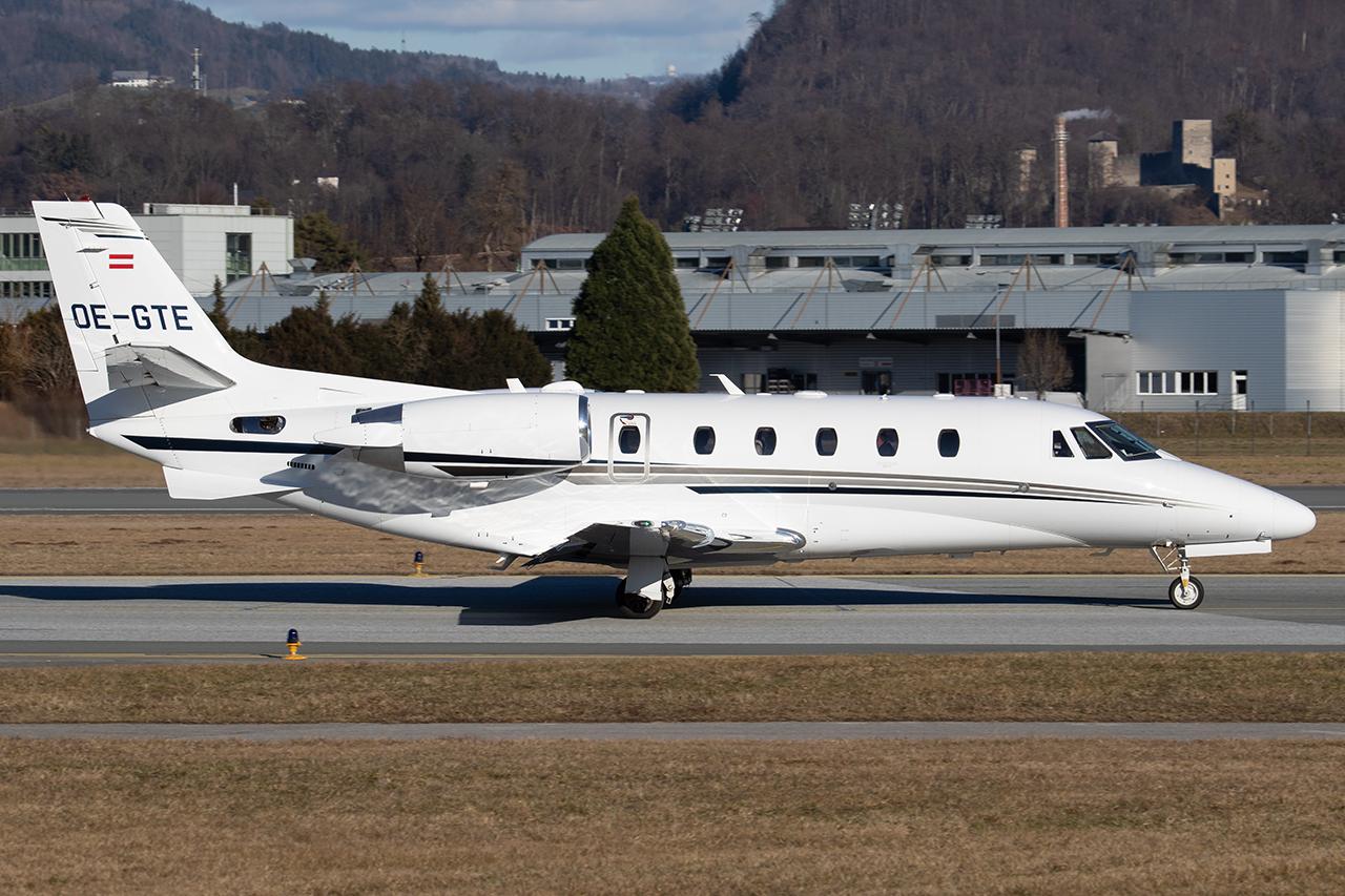 OE-GTE @ LOWS - Untitled Cessna 560 - by Andy Graf