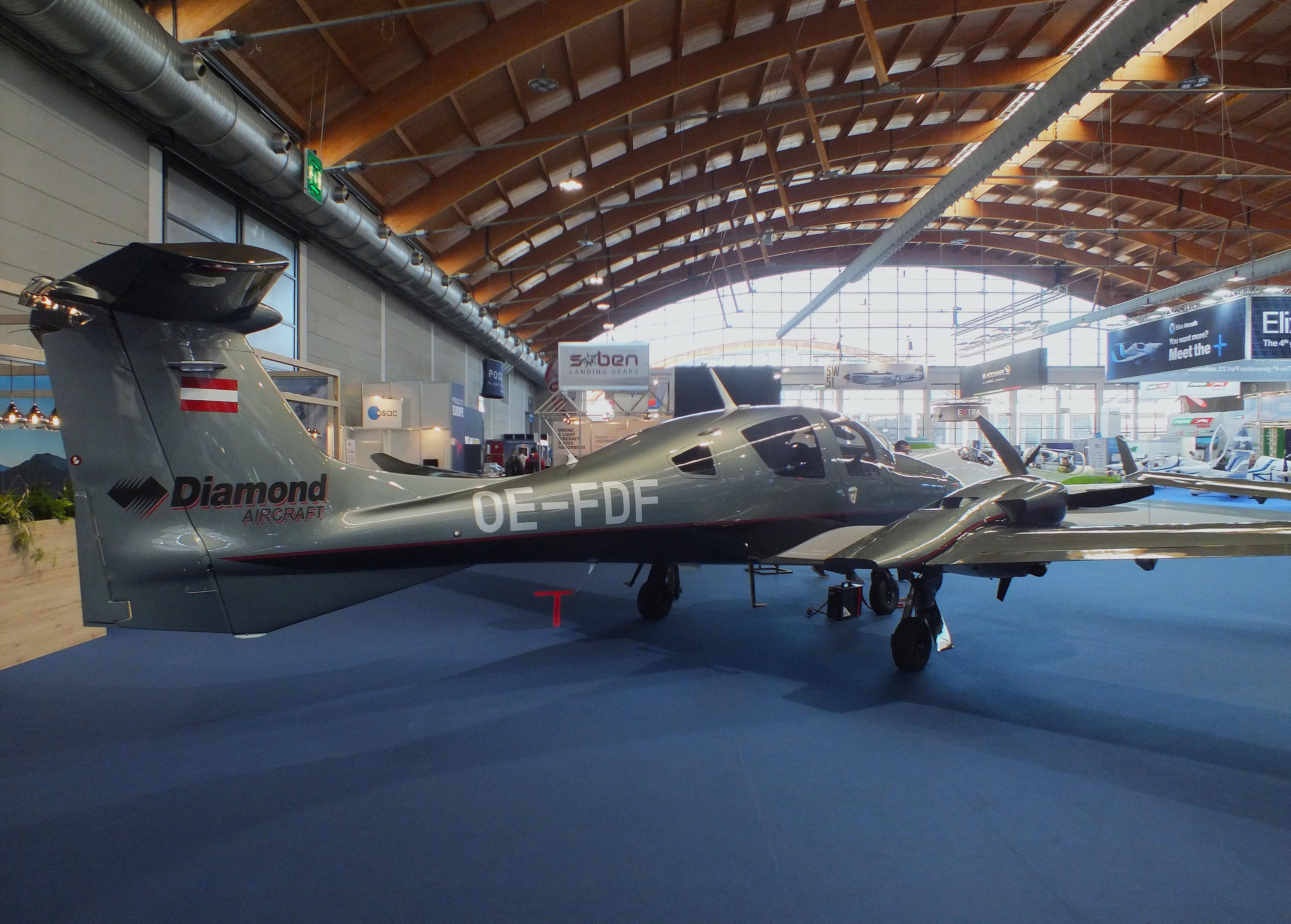 OE-FDF @ EDNY - Diamond DA-62 at the AERO 2026, Friedrichshafen - by iwarnecke