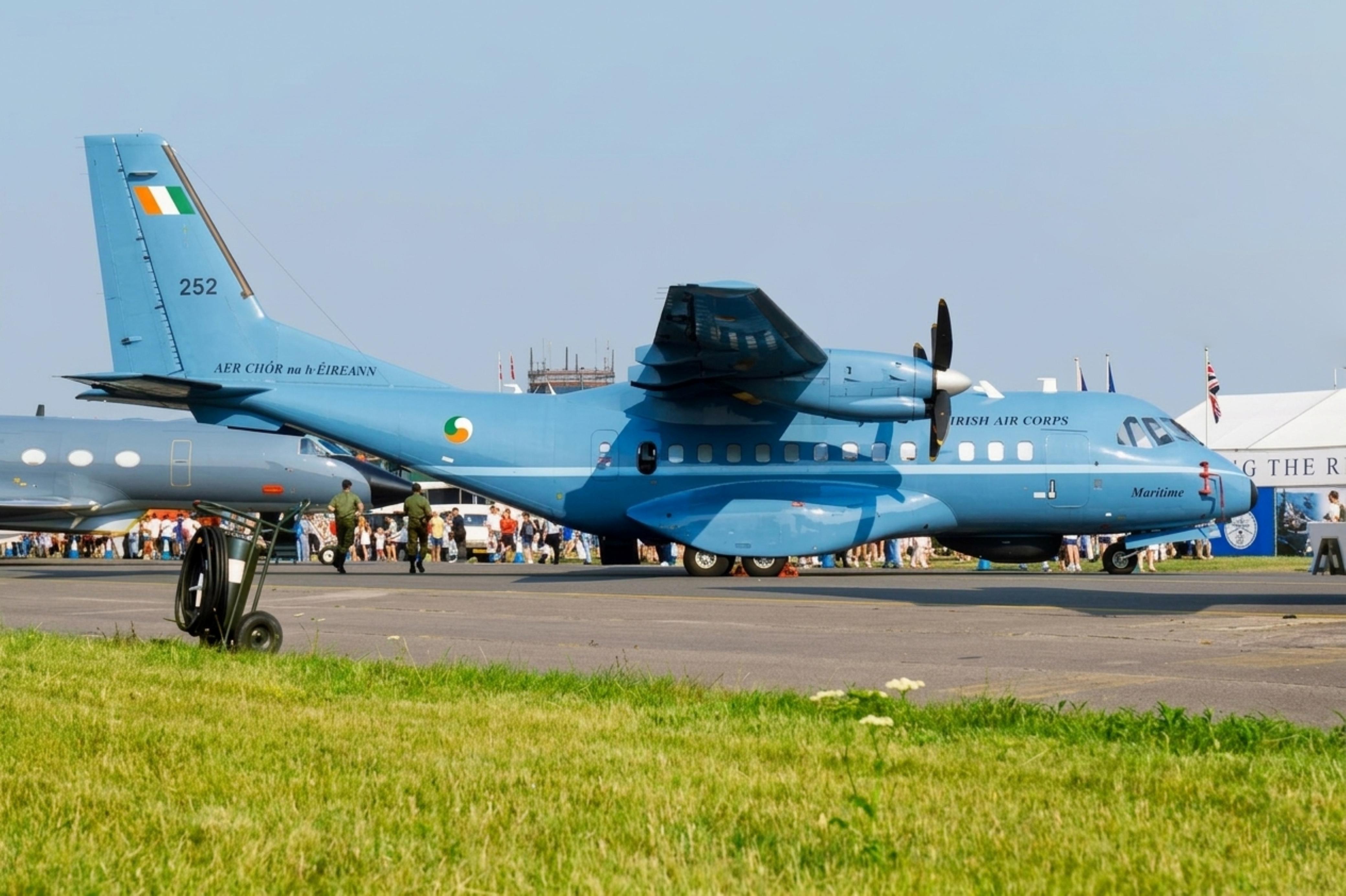 252 @ EGVA - 252 1993 Airtech CN235MPA Persuader Irish Air Force IAT
 - by PhilR