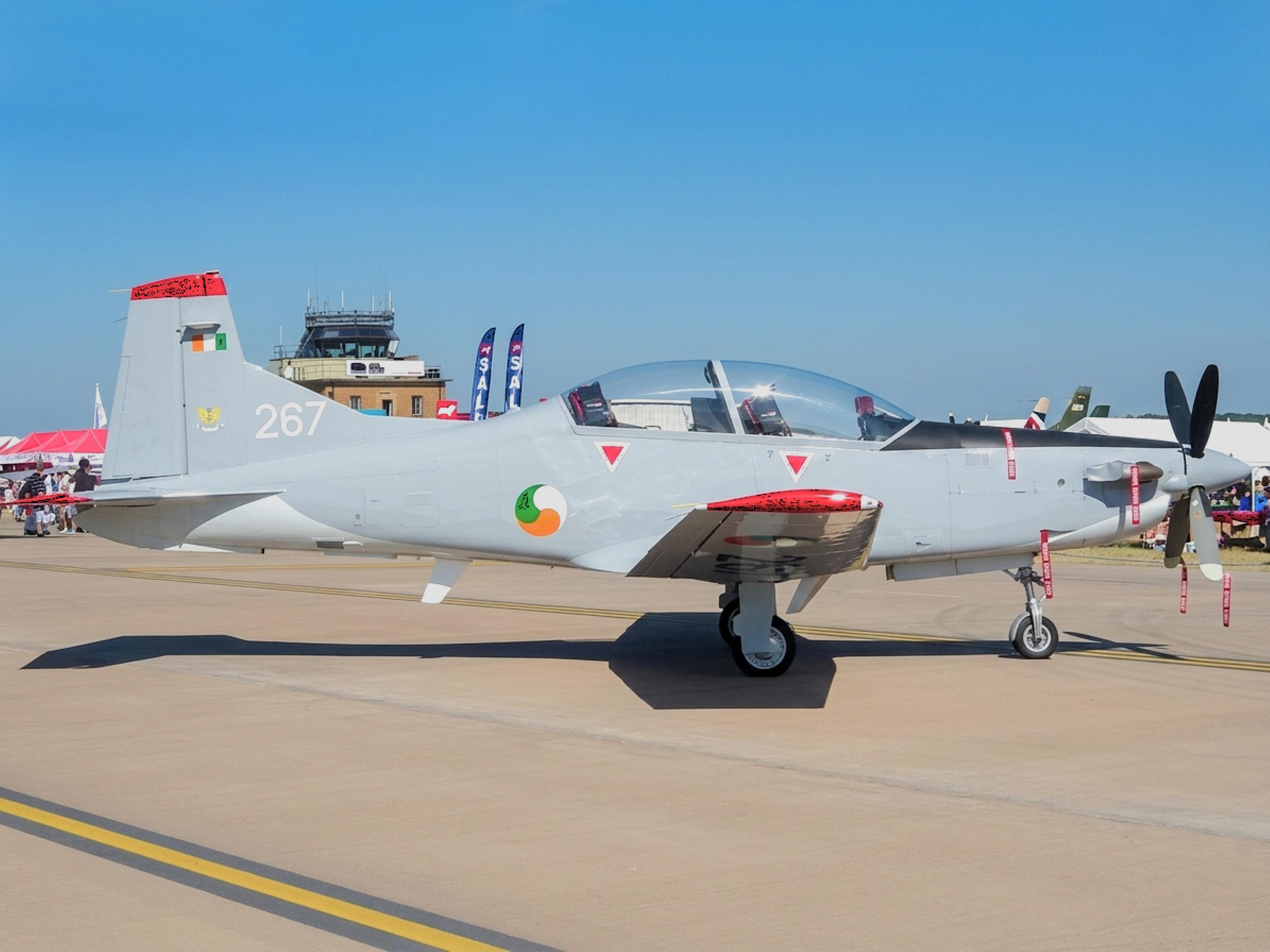267 @ EGLF - 267 2009 Pilatus PC-9M IAC RIAT - by PhilR