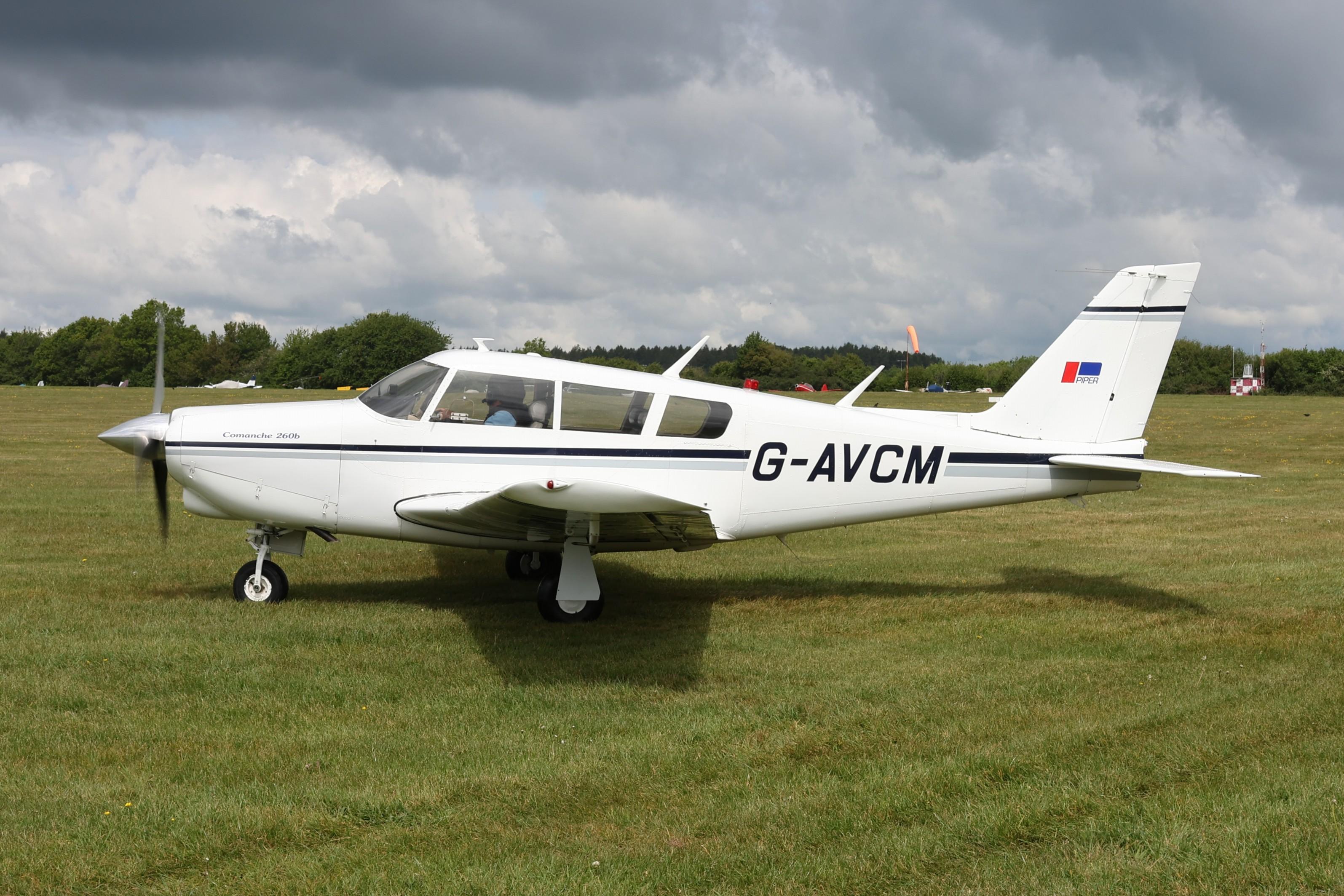 G-AVCM @ EGTB - G-AVCM 1966 Piper PA-24-260 Private Flyer Fest Booker 
 - by PhilR
