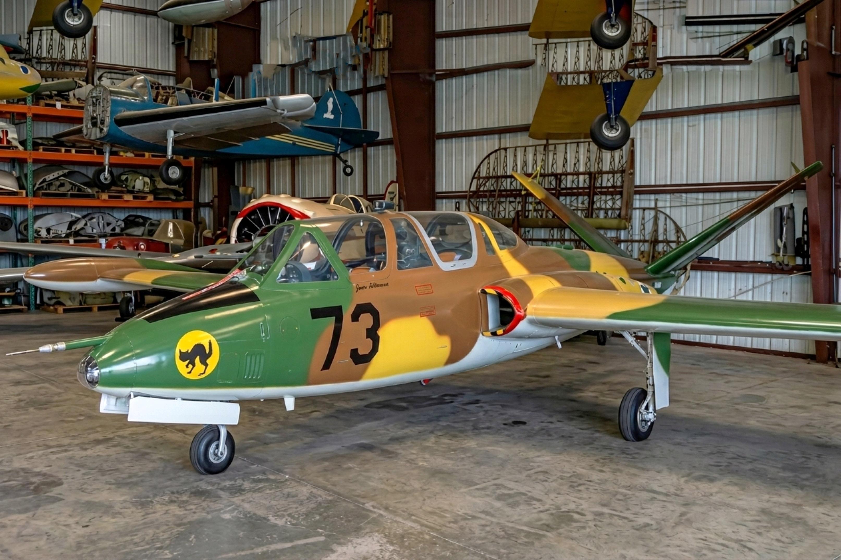 CSX55152 @ KISSIMMEE - FM73 (N504DM) Fouga CM 170R Magister IsraeliDF Reilly's Aviation Kissimmee  - by PhilR