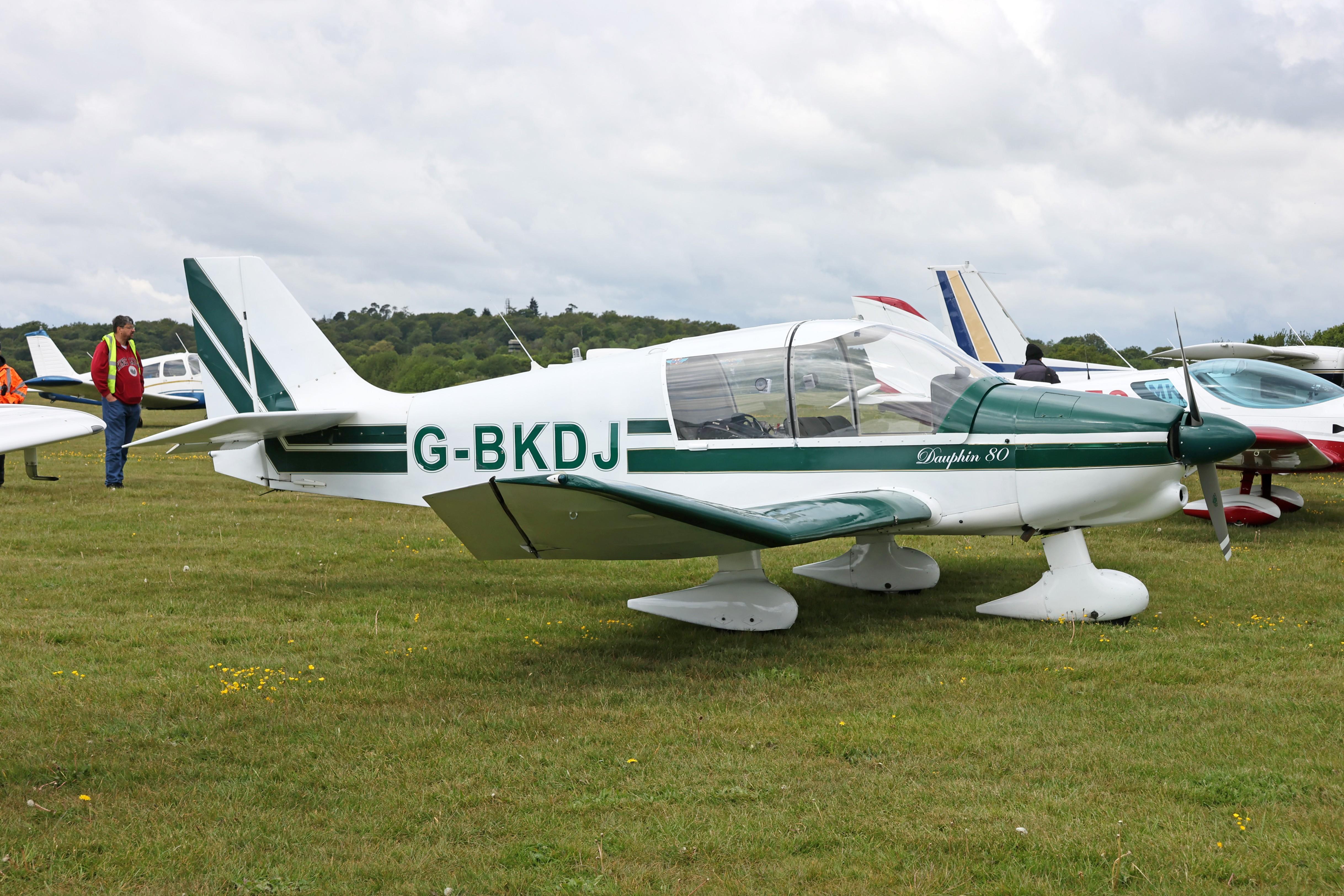 G-BKDJ @ EGTB - G-BKDJ 1982 Avions Pierre Robin CEA DR400-120 Petit Prince Private Flyer Fest Booker
 - by PhilR