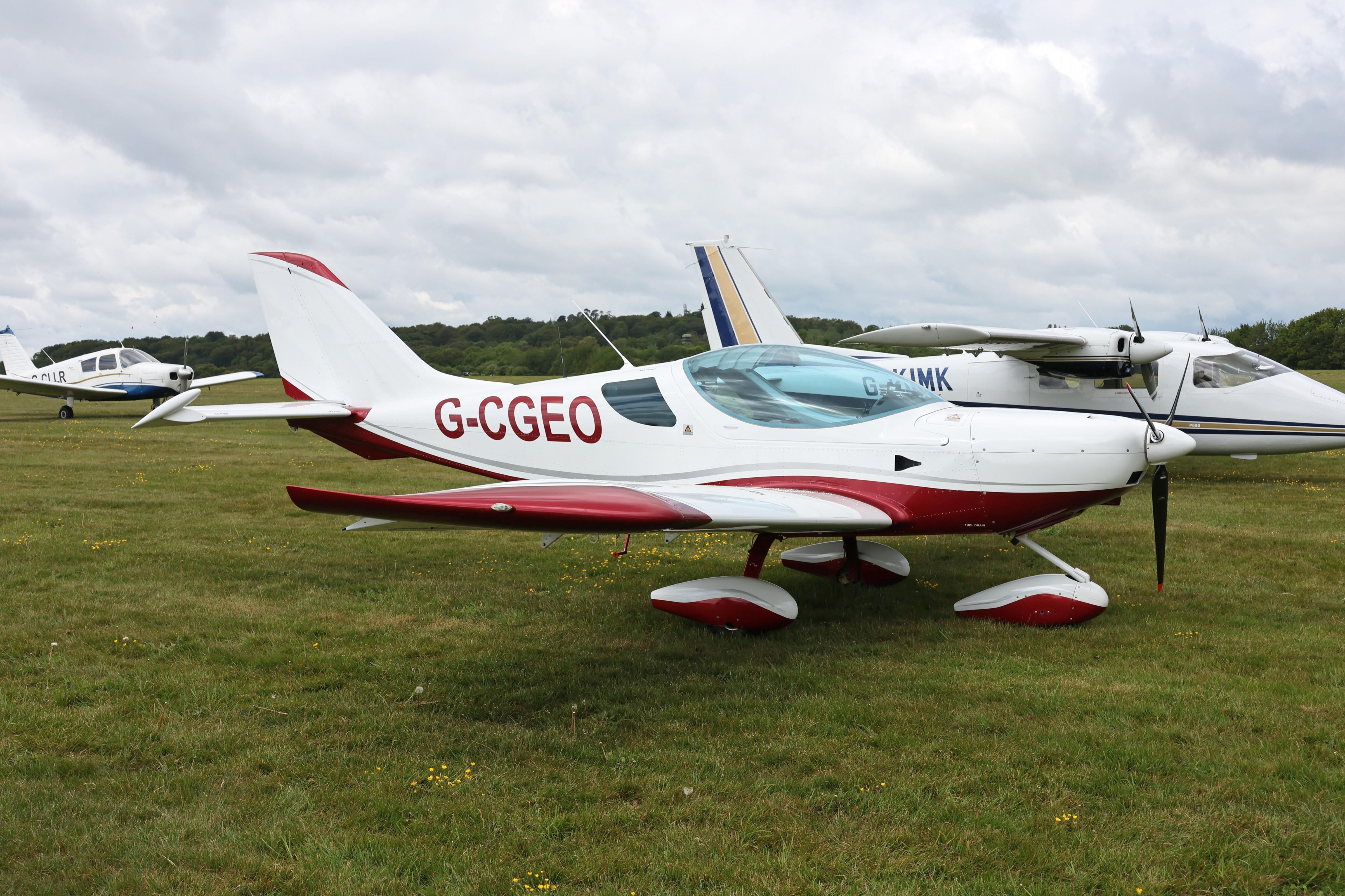 G-CGEO @ EGTB - G-CGEO 2009 Czech Sport Aircraft AS Sportcruiser Private Flyer Fest Booker 
 - by PhilR
