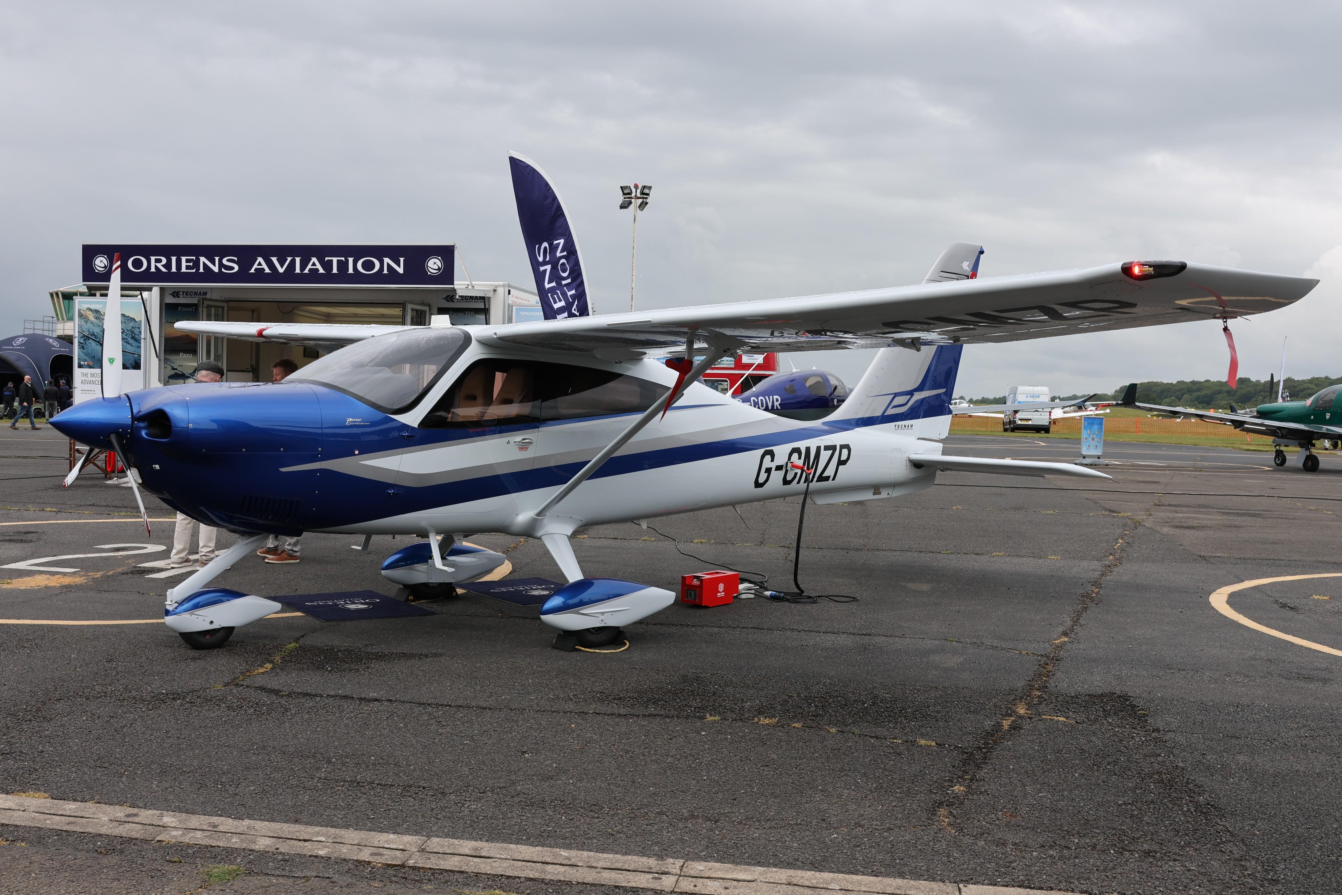 G-CMJX @ EGTB - G-CMZP 2025 Tecnam P2010 TDI Private Flyer Fest Booker 
 - by PhilR