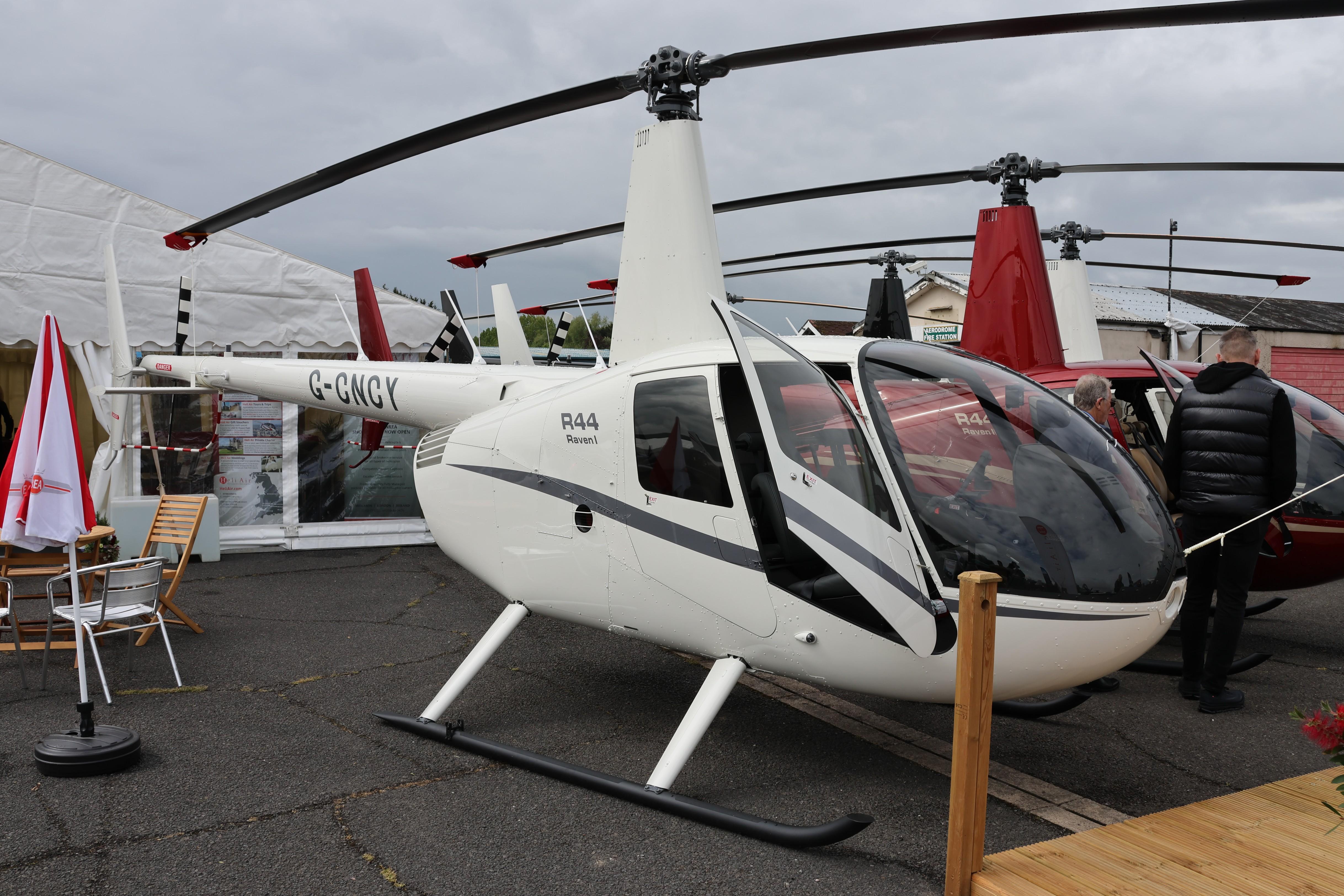 G-DOLI @ EGTB - G-CNCY 2026 Robinson R44 Raven I Private Flyer Fest Booker 
 - by PhilR