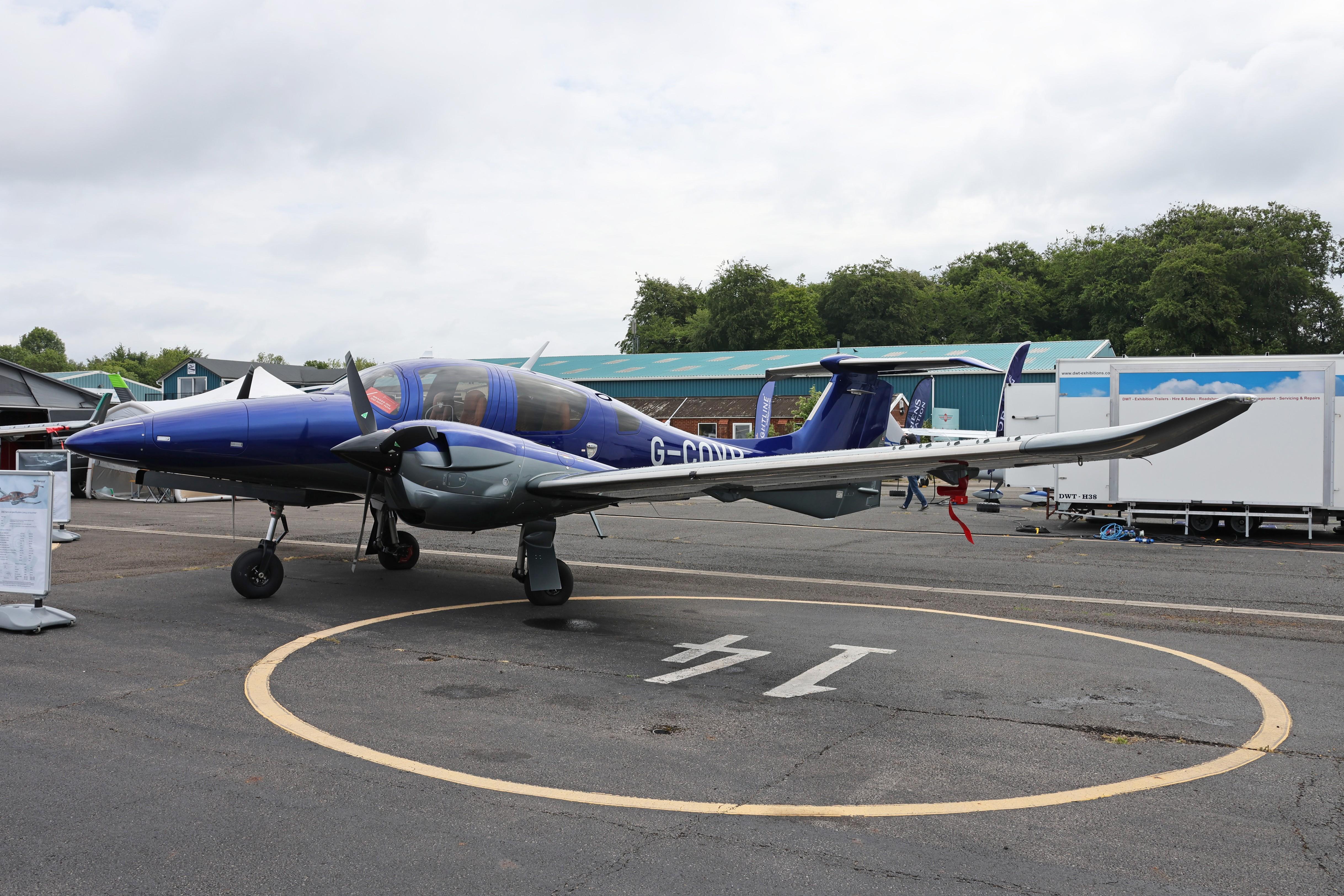 G-COVR @ EGTB - G-COVR 2015 Diamond DA62 Private Flyer Fest Booker 
 - by PhilR