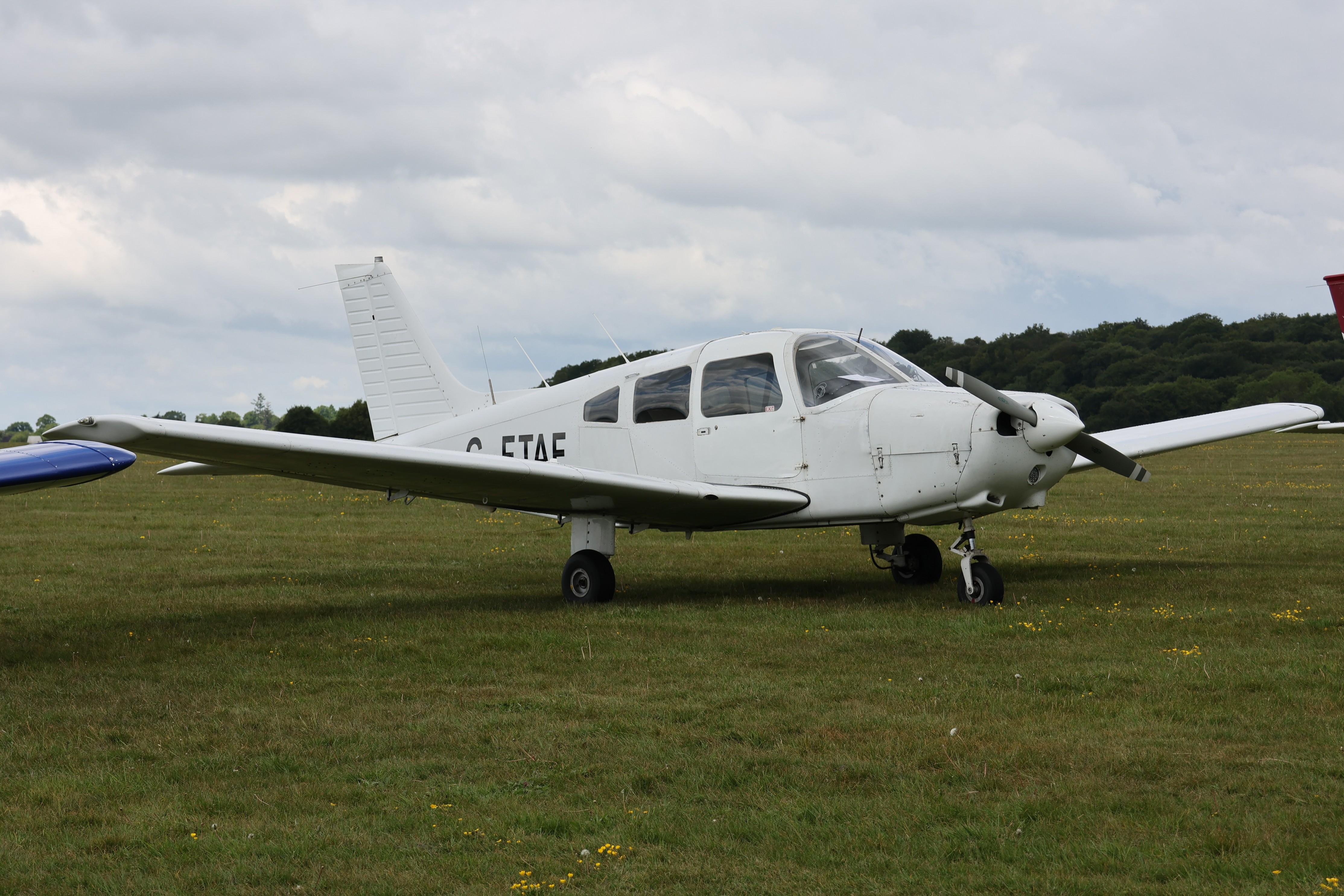 G-FTAF @ EGTB - G-FTAF 1982 Piper PA-28-161 Cherokee Warrior ll Private Flyer Fest Booker 
 - by PhilR
