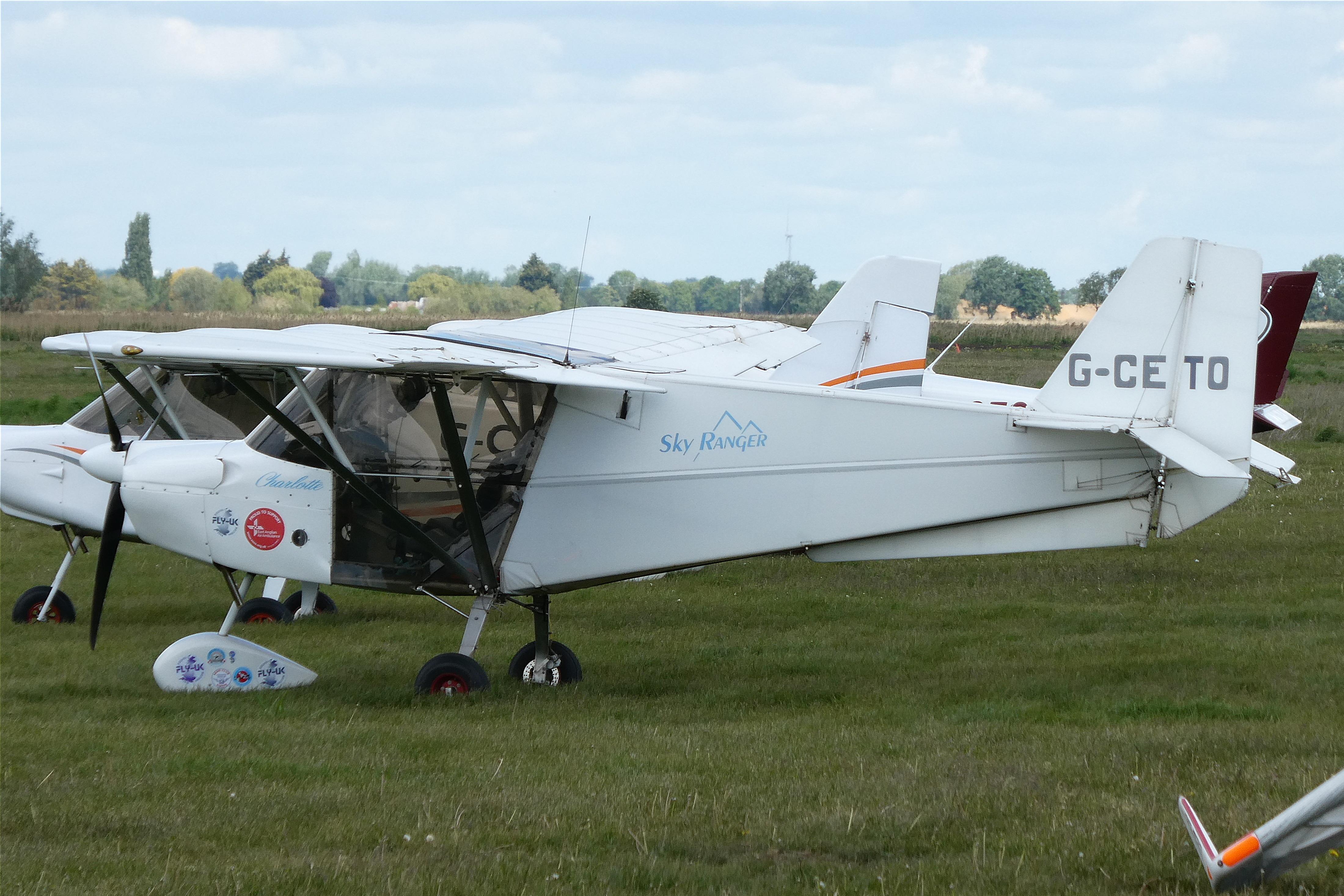 G-CETO @ SUTTON MEA - Parked at Sutton Meadows. - by Graham Reeve
