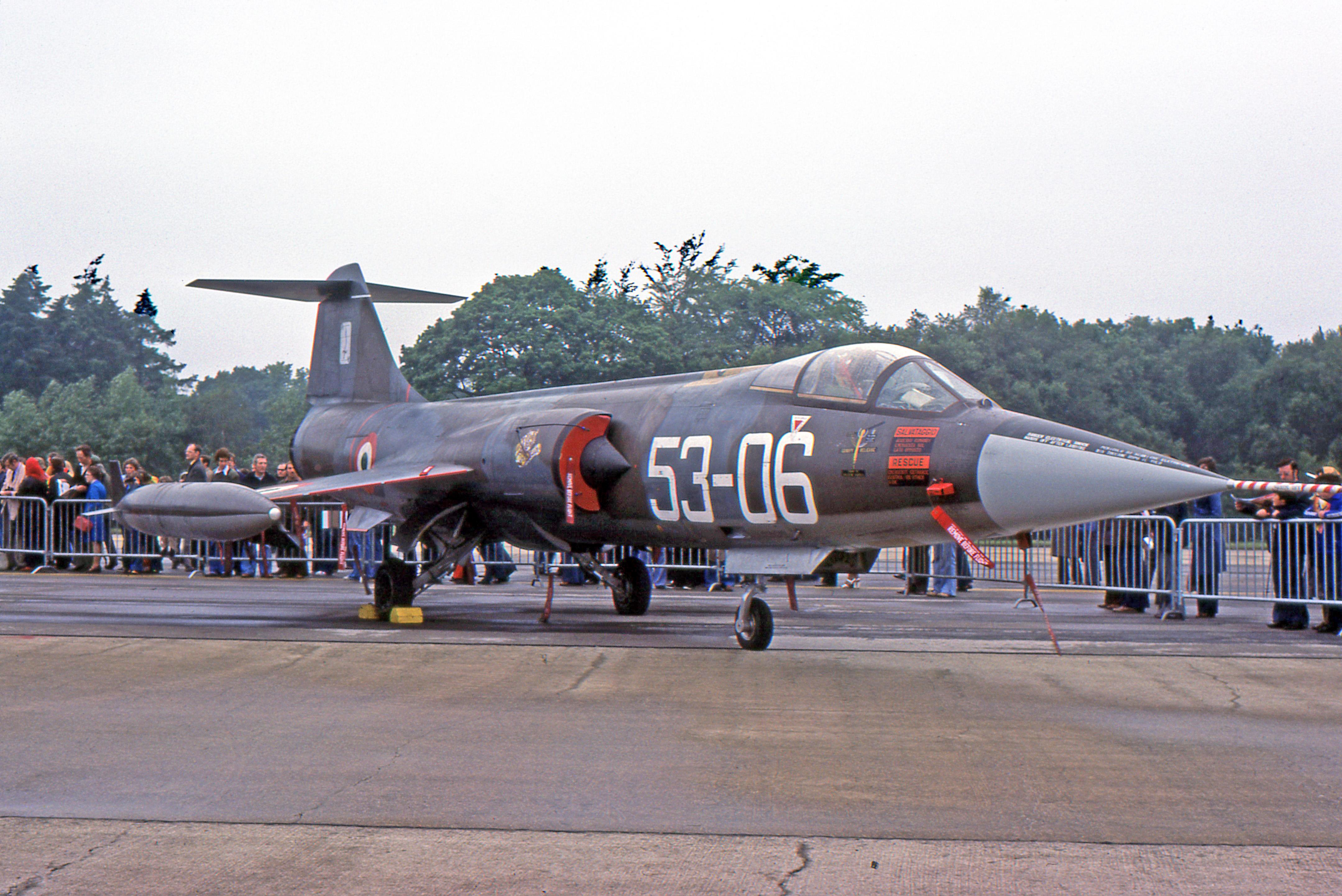 MM6796 @ EGVI - MM6796 53 06 F-104S-ASA Starfighter ItalianAF IAT
 - by PhilR