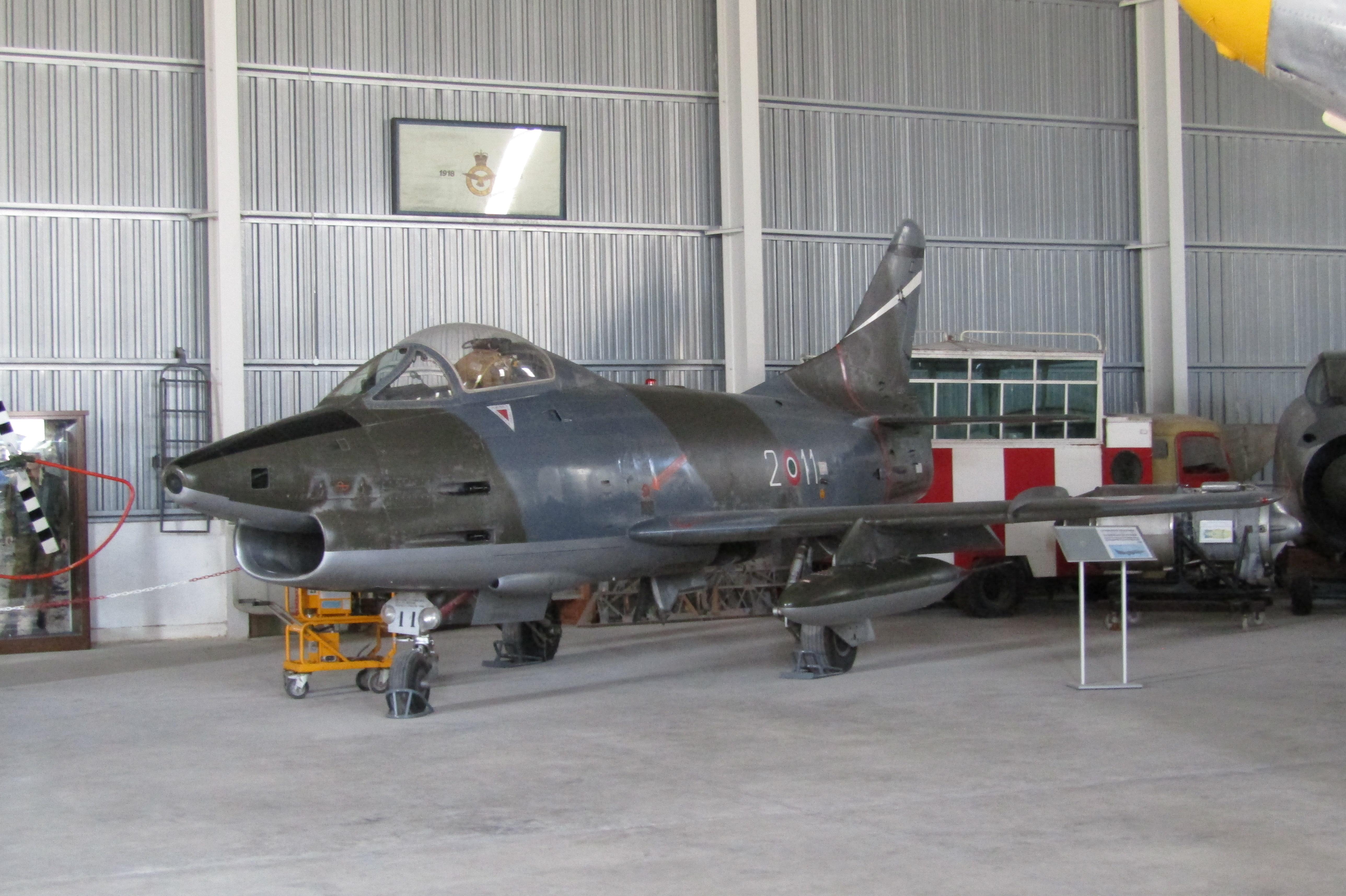 MM6377 @ EGVA - MM6387 (Tail from MM6377) Fiat G91R-1B Reggia Aeronautiqua Malta Aviation Museum Ta' Qali Malta 
 - by PhilR