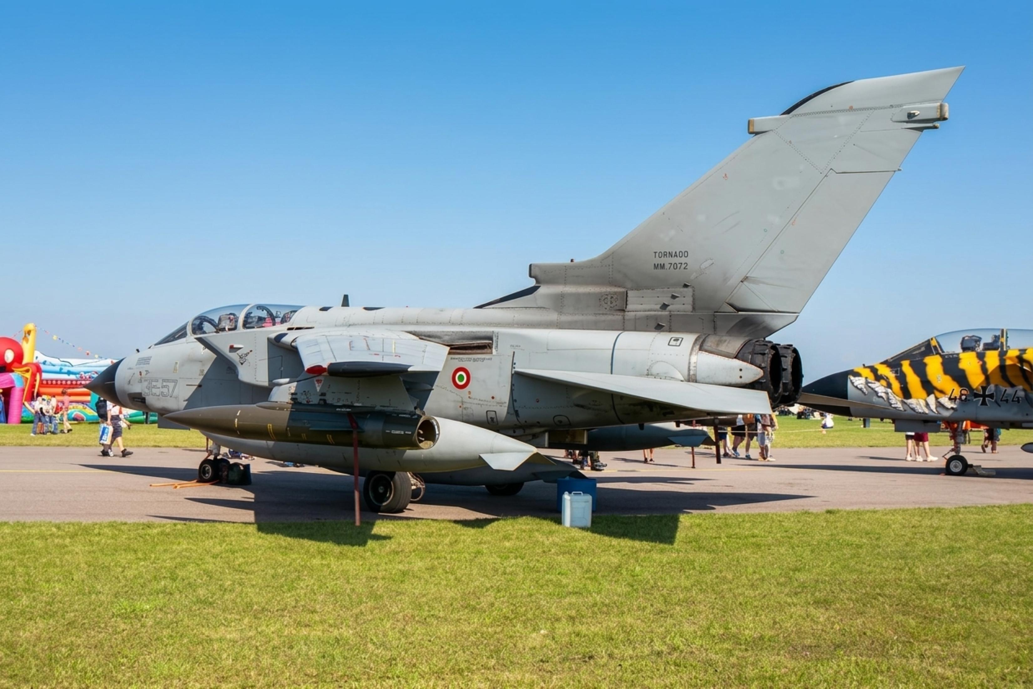 MM7072 @ EGXJ - MM7072 Panavia Tornado GR4 ItalianAF RIAT Cottesmore 
 - by PhilR