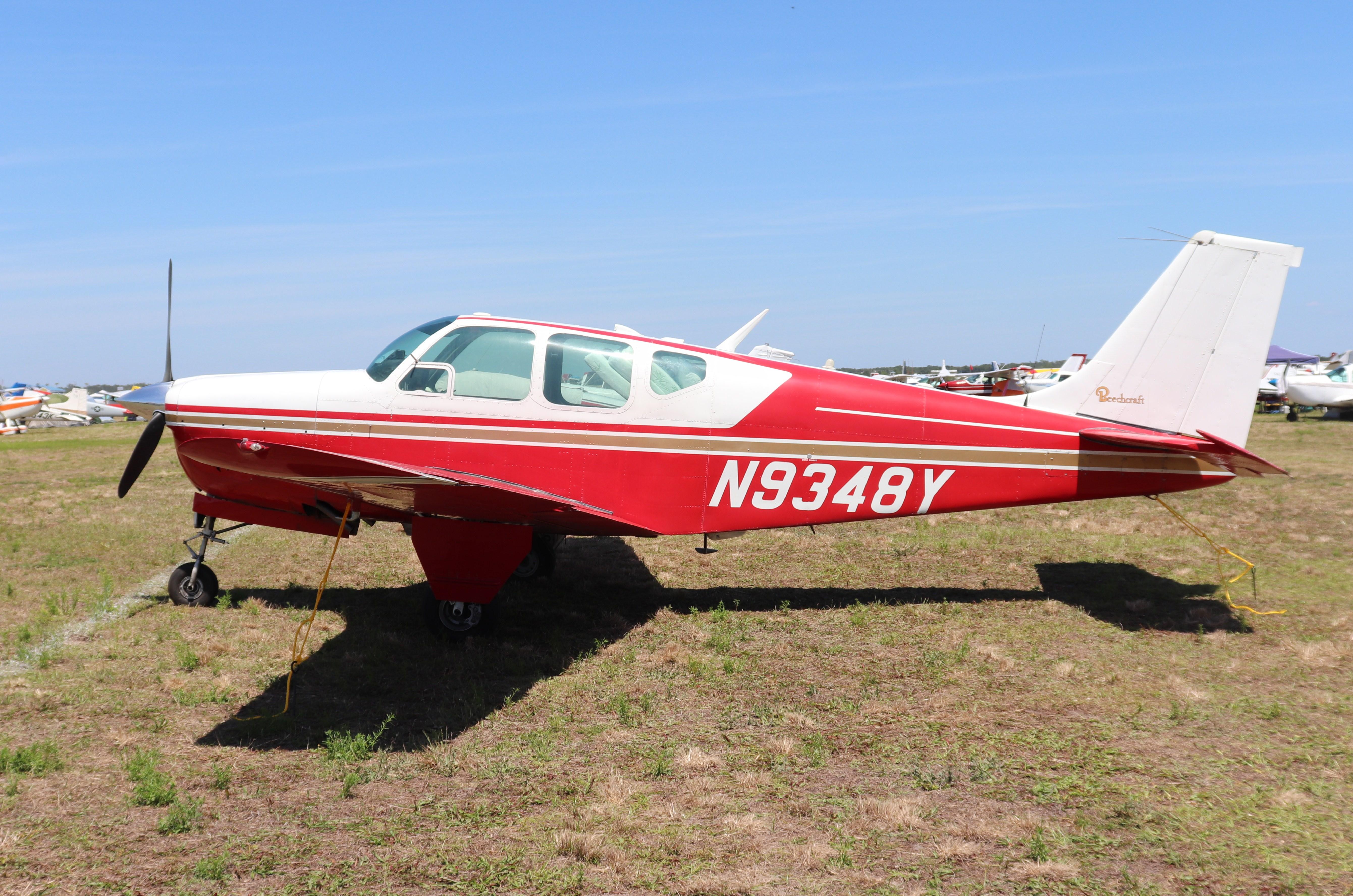 N9348Y @ KLAL - Beech A33 - by MarkPasqualino