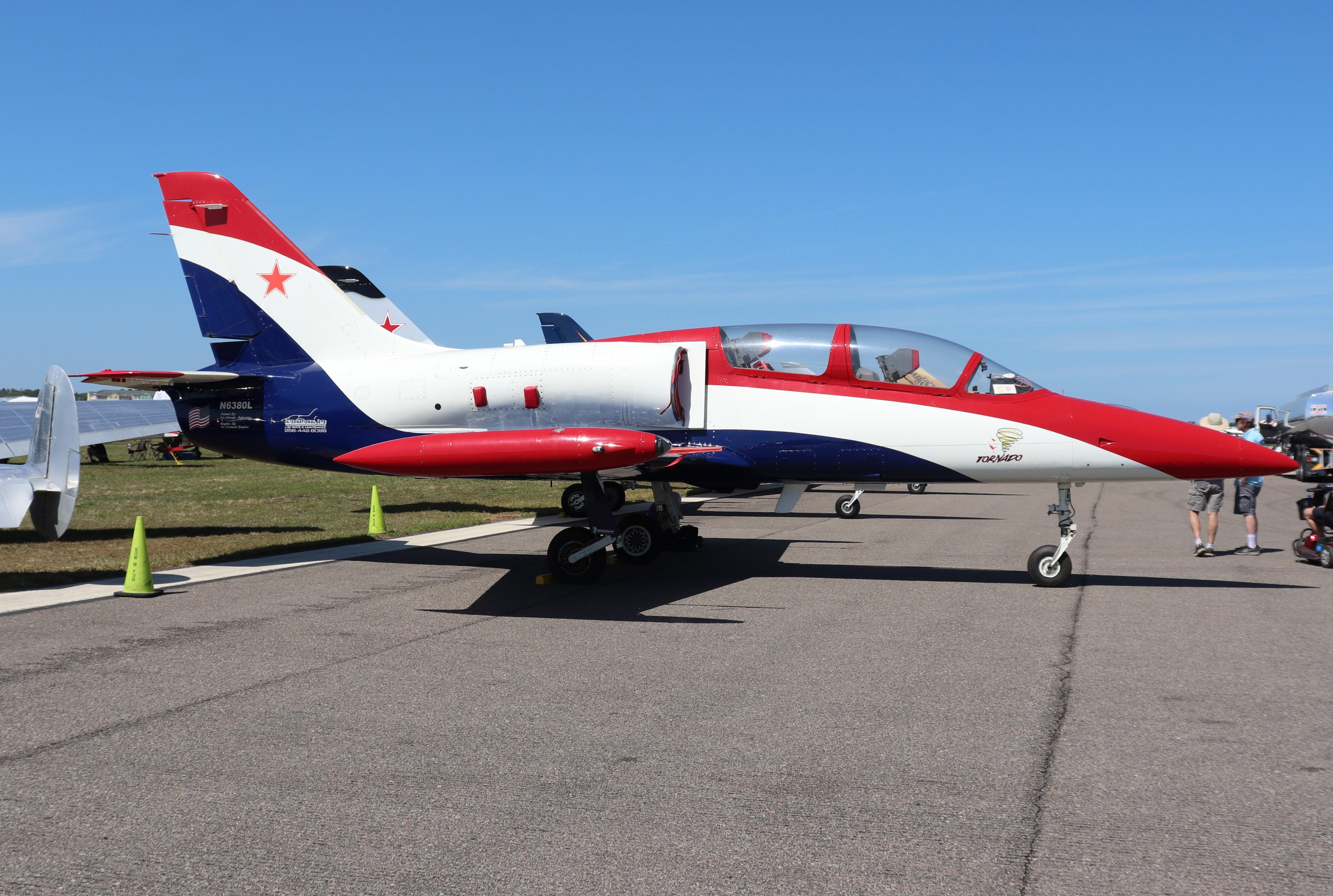N6380L @ KLAL - Aero L-39 - by MarkPasqualino