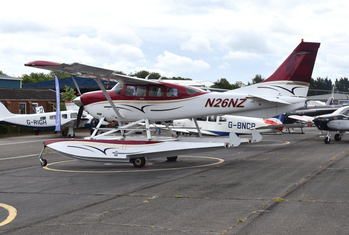 N26NZ @ EGTB - Cessna T206H Turbo Stationair on floats. - by moxy