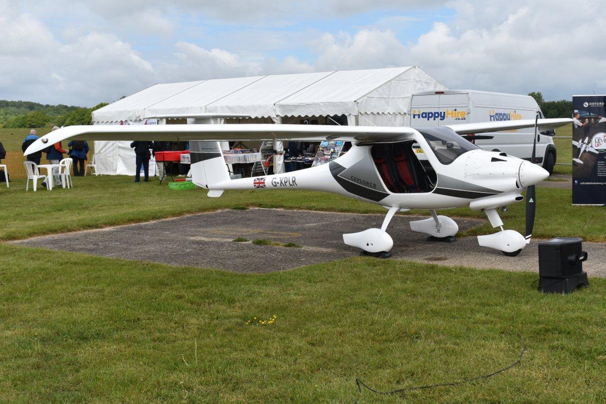 G-XPLR @ EGTB - Pipistrel Explorer Virus SW 121A at Wycombe Air Park.  - by moxy