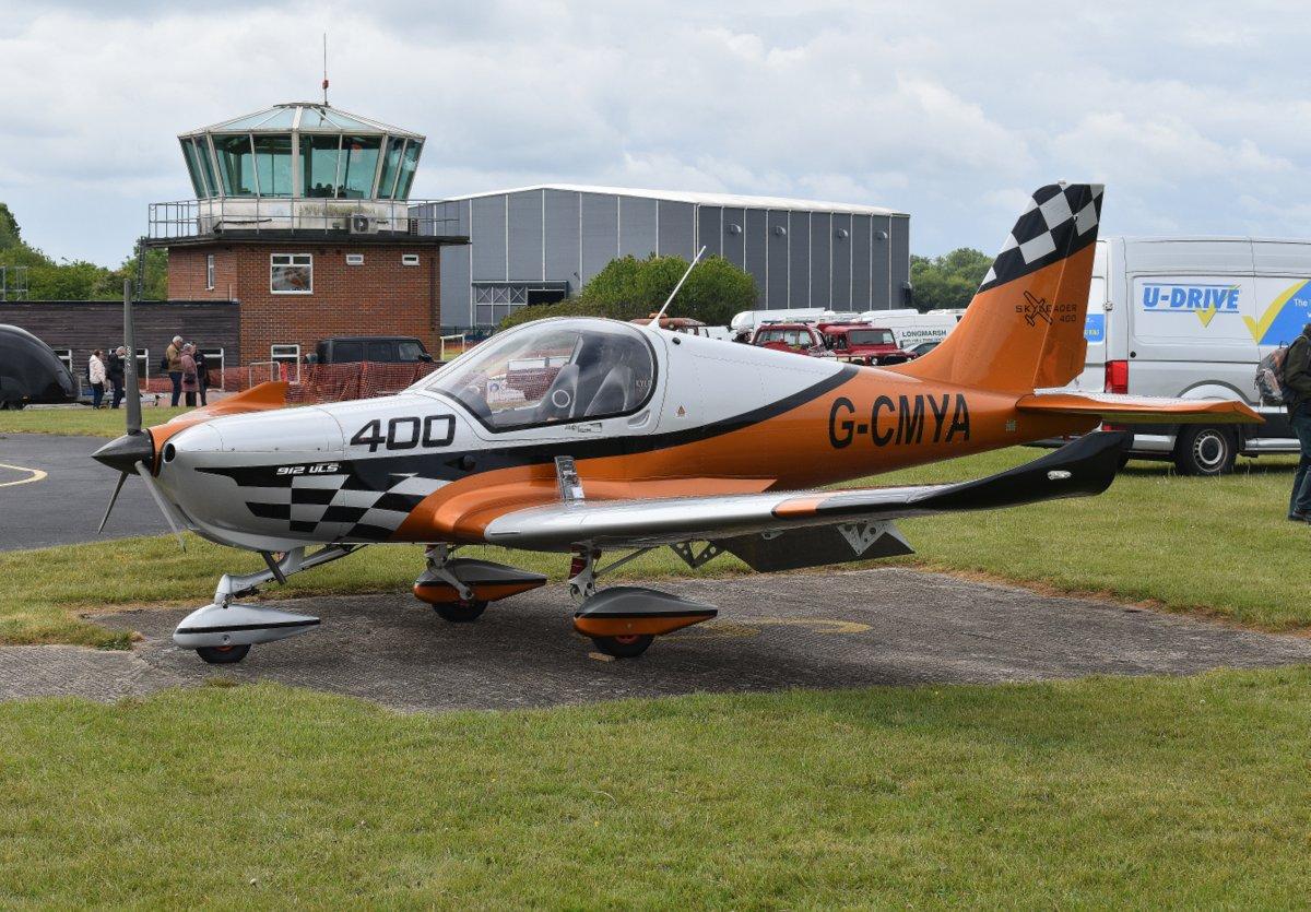 G-CMYA @ EGTB - Air Operation Technologies JA-400 Skyleader 400 at Wycombe Air Park. Ex OK-DUG 36. - by moxy