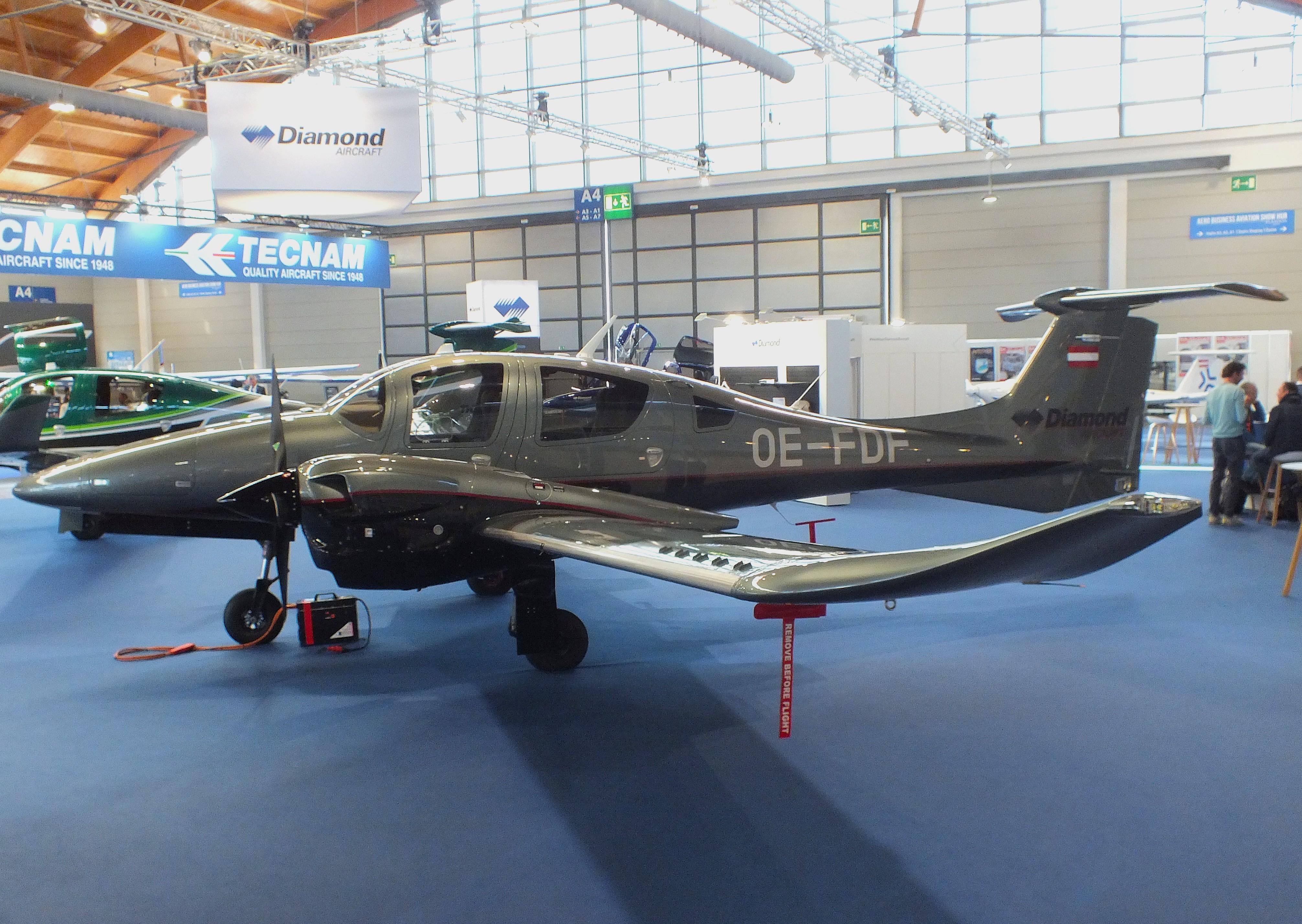 OE-FDF @ EDNY - Diamond DA-62 at the AERO 2026, Friedrichshafen - by iwarnecke
