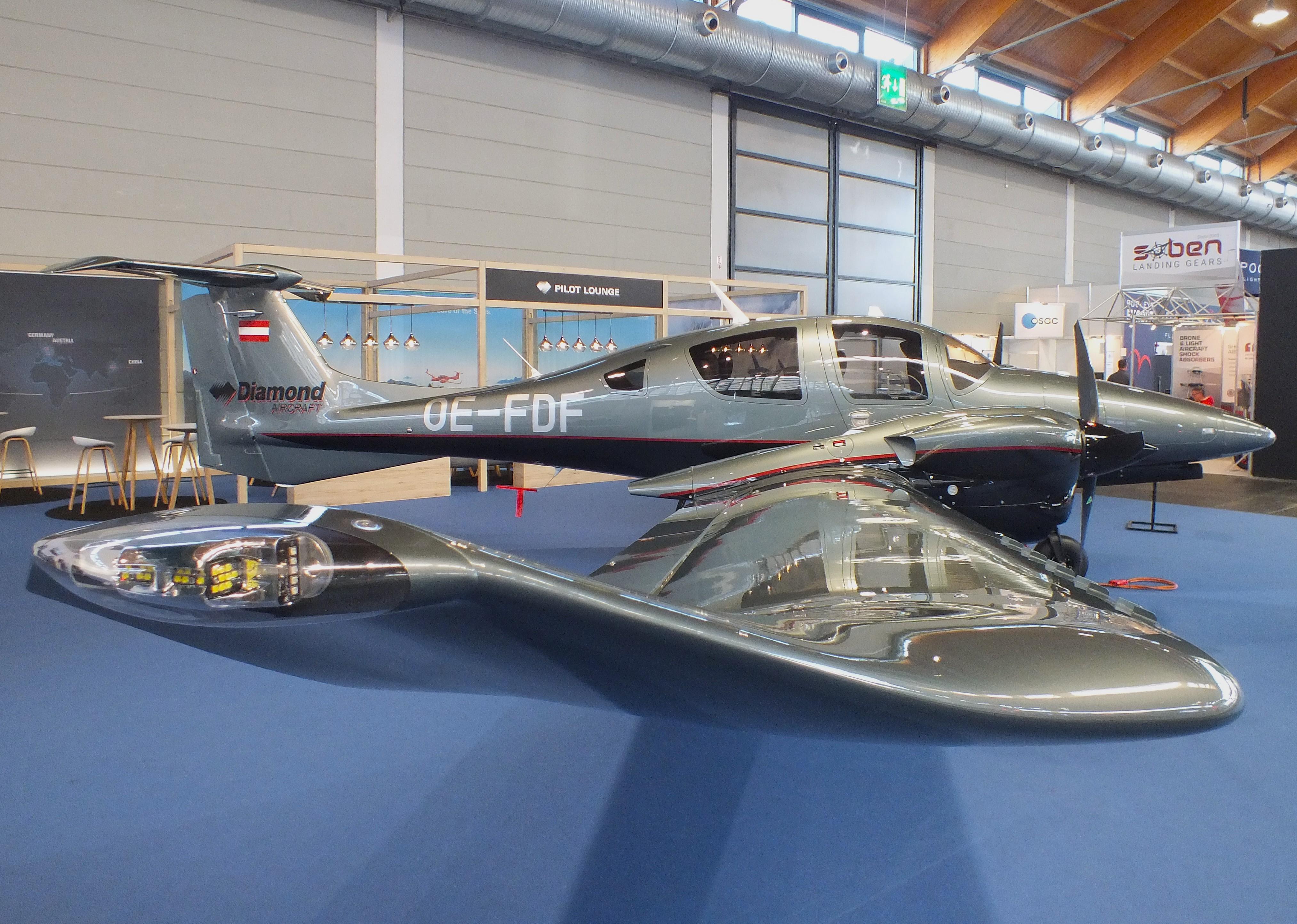 OE-FDF @ EDNY - Diamond DA-62 at the AERO 2026, Friedrichshafen - by iwarnecke