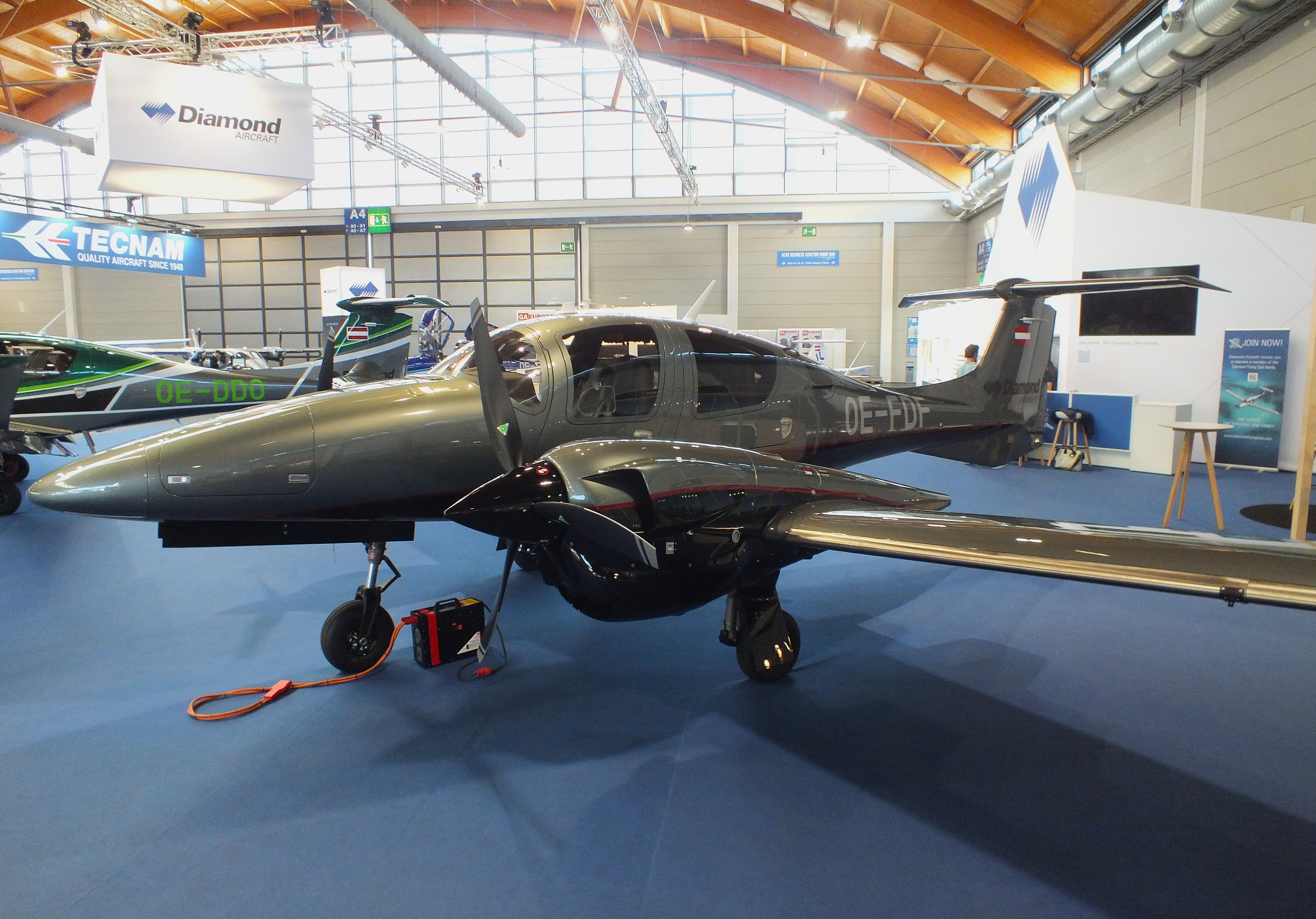 OE-FDF @ EDNY - Diamond DA-62 at the AERO 2026, Friedrichshafen - by iwarnecke