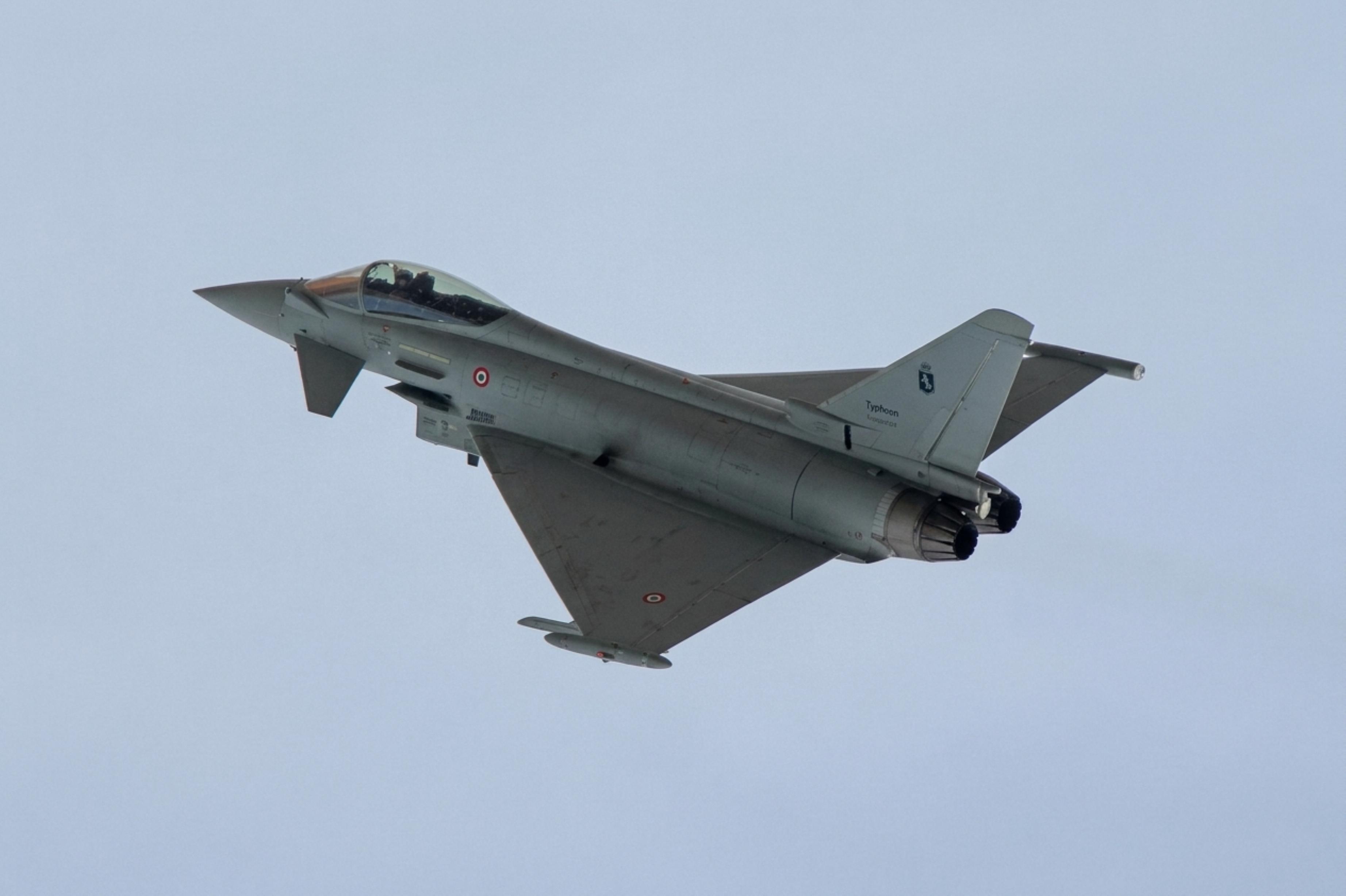 MM7344 @ EGVA - MM7344 (4-62) Eurofighter F2000A Typhoon Italian Air Force RIAT RAF Fairford  - by PhilR