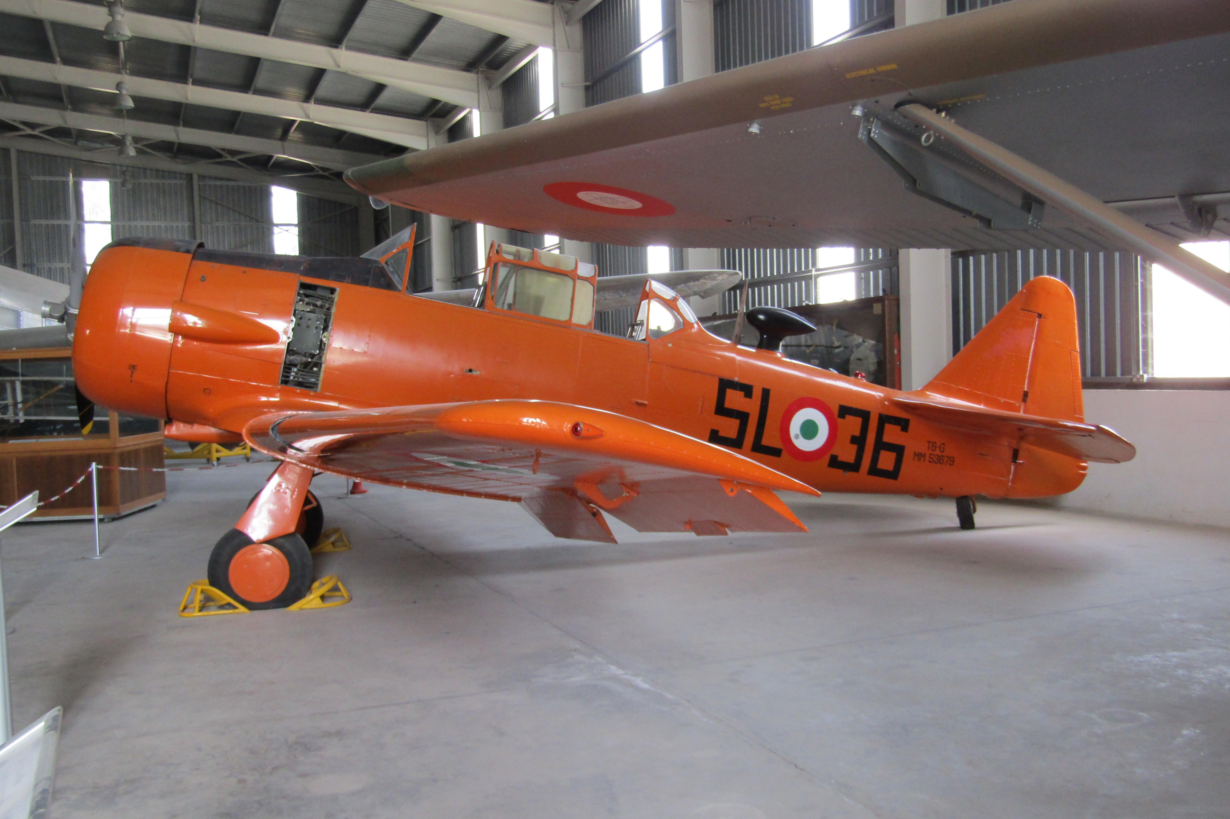 MM53679 @ EGXJ - MM53679 1951 North American T-6G Texan Malta Aviation Museum  Ta' Qali Malta  - by PhilR