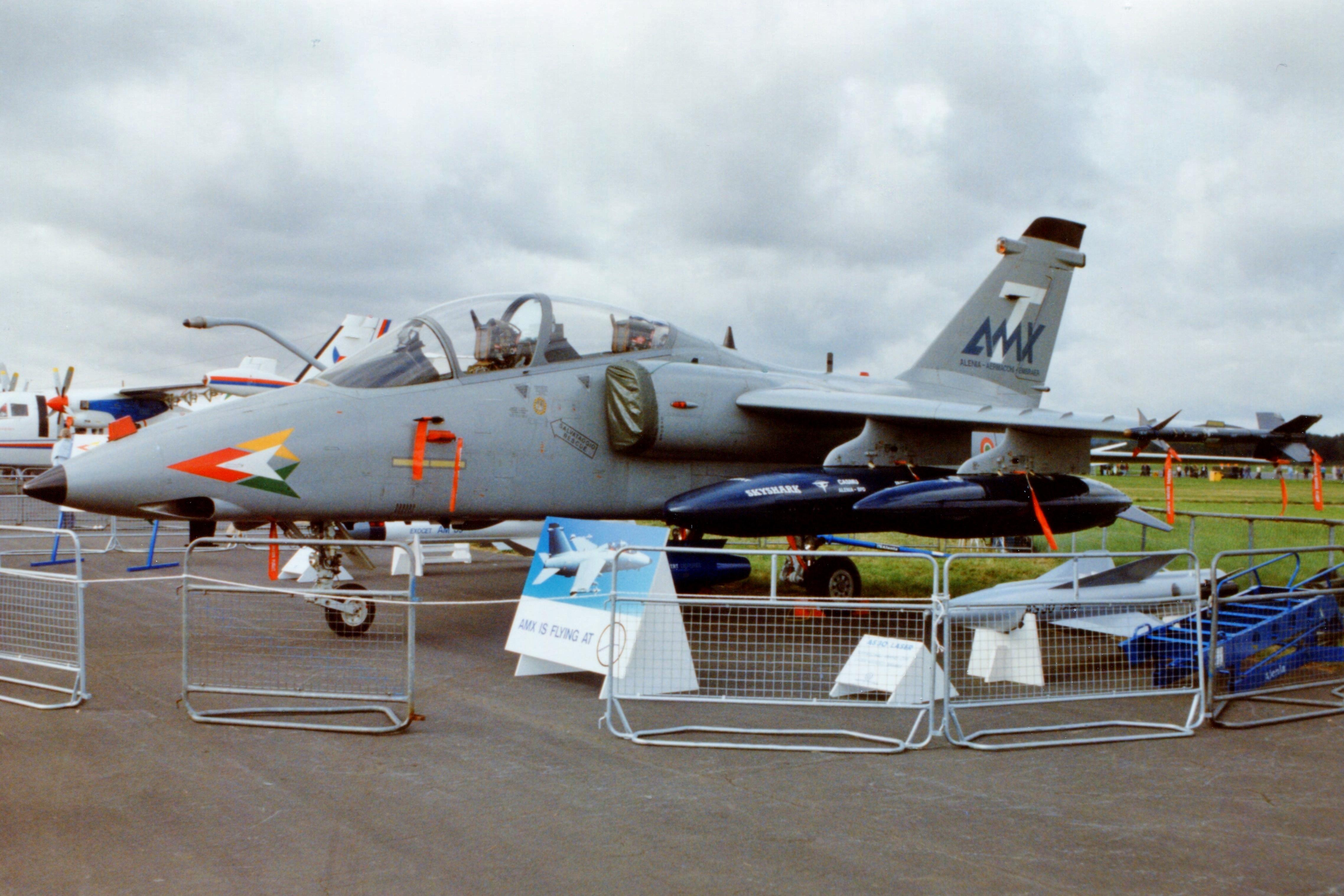 MM55072 @ EGLF - MM55024 AMX International AMX-T ItalAF SBAC 
 - by PhilR