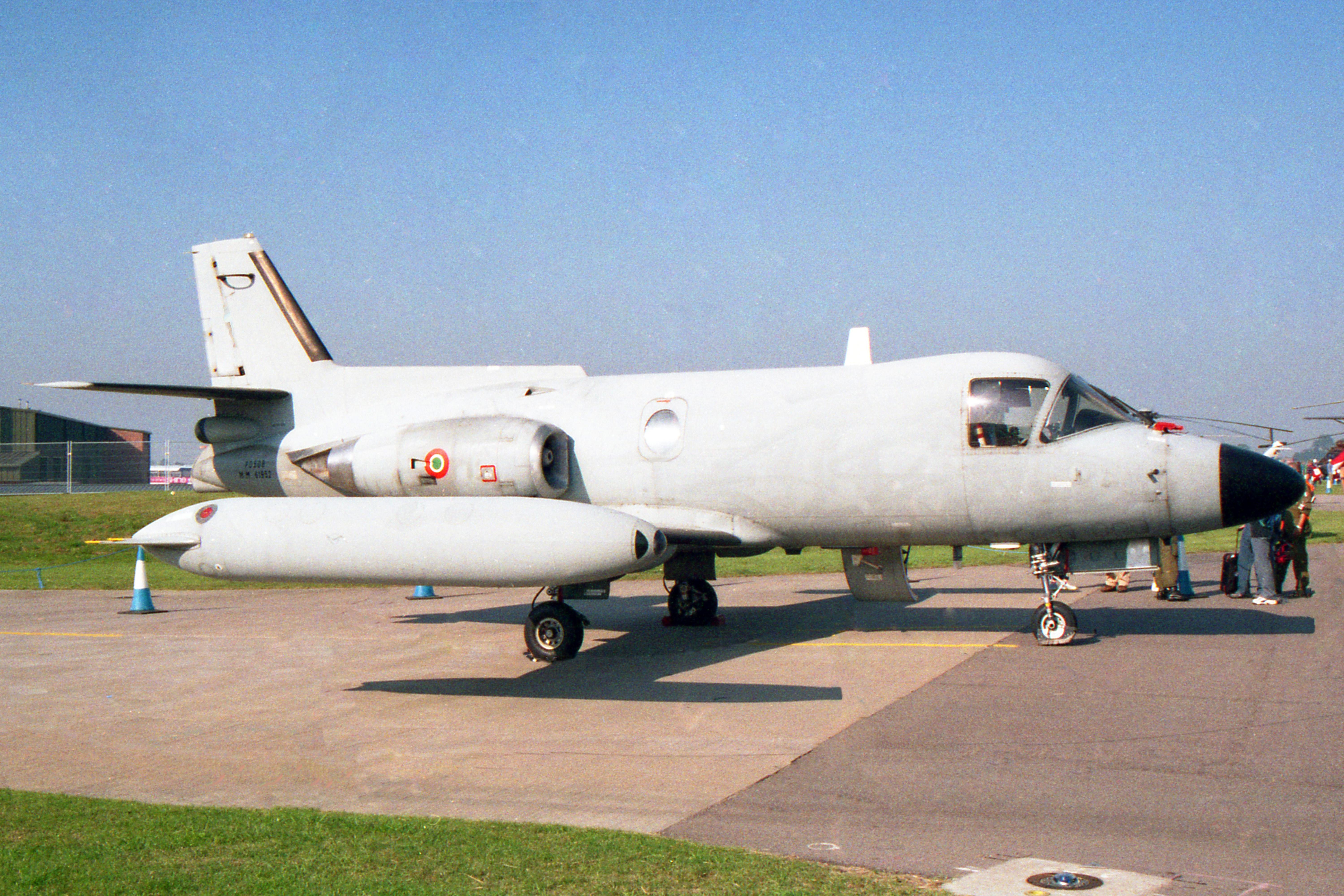 MM61952 @ EGJX - MM61952 Piaggio PD808GE2 ItalianAF RIAT Cottesmore
 - by PhilR